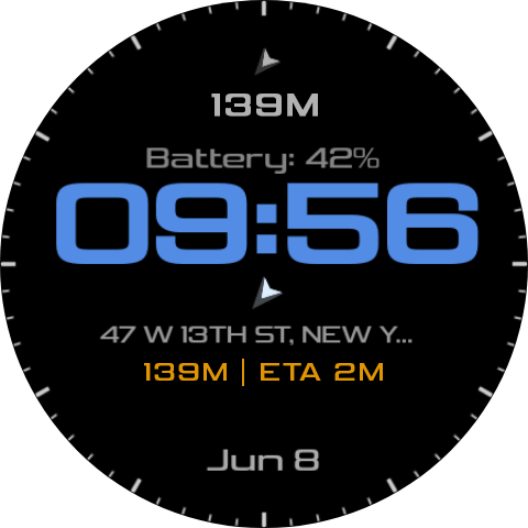 Bring Me Back - Complication Galaxy Watch Face